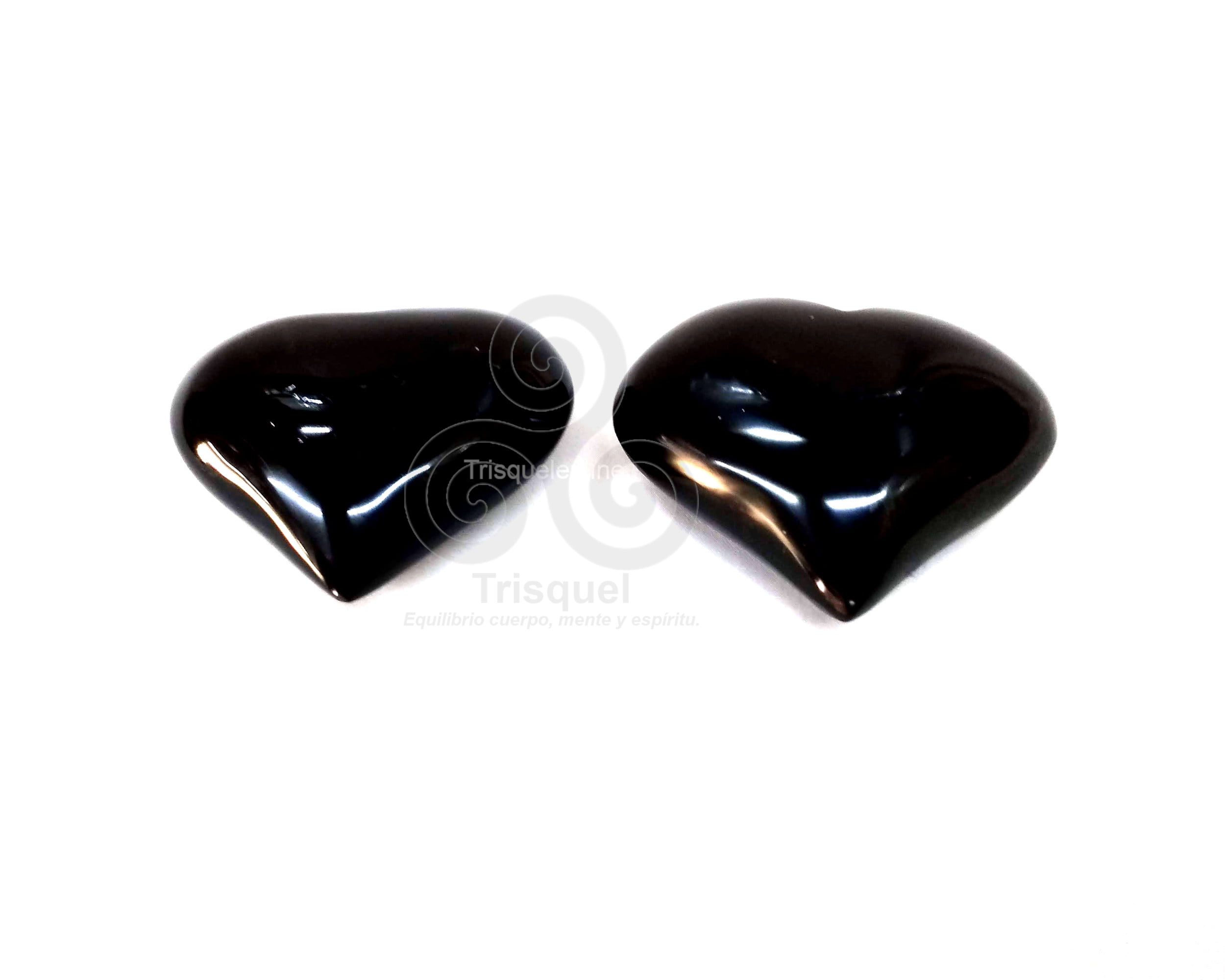Masajeado Obsidiana Corazón