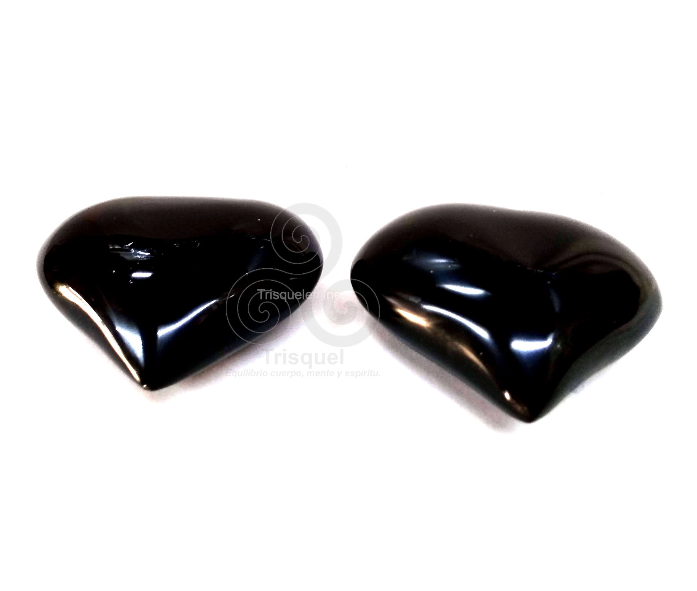 Masajeado Obsidiana Corazón